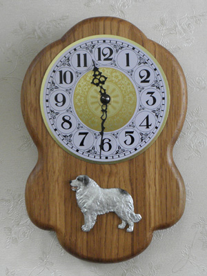 Great Pyrenees - Wall Clock Rustical Figure