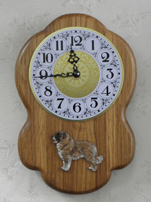 Caucasian Sheepdog - Wall Clock Rustical Figure