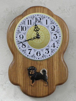 Tibetan Mastiff - Wall Clock Rustical Figure