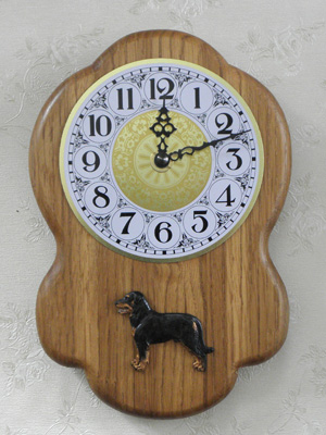 Beauceron - Wall Clock Rustical Figure