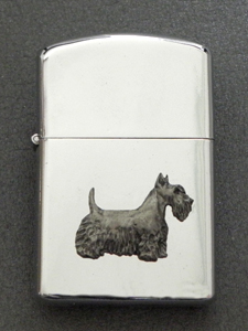 Scotish Terrier - Gasoline Ligter Figure