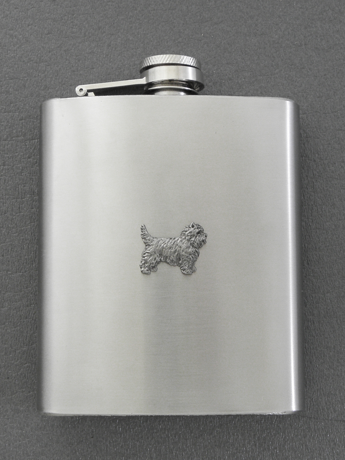 Cairn Terrier - Hip Flask Figure