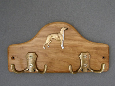 Greyhound - Leash Hanger Figure