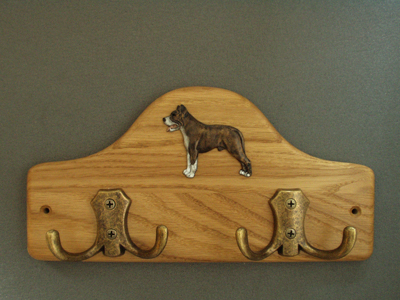 American Staffordshire Terrier - Leash Hanger Figure