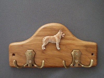 Saarloos Wolfhound - Leash Hanger Figure