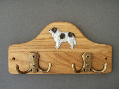 Pyrenean Mastiff - Leash Hanger Figure