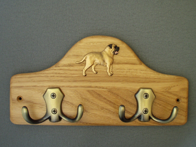 Bullmastiff - Leash Hanger Figure