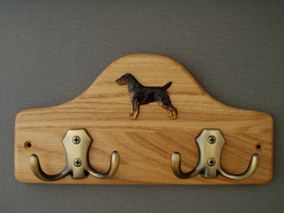 German Hunt Terrier - Leash Hanger Figure