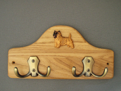 Cairn Terrier - Leash Hanger Figure