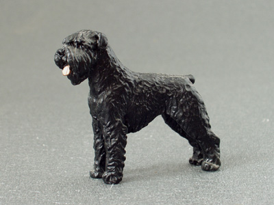Black Russian Terrier - Mini Model