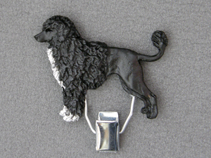Portuguese Water Dog - Number Card Clip