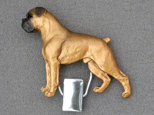 Boxer - Number Card Clip