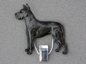 Great Dane - Number Card Clip