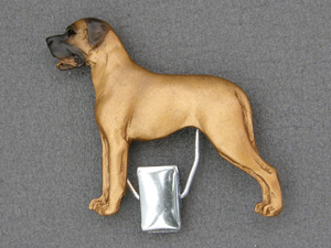 Great Dane - Number Card Clip
