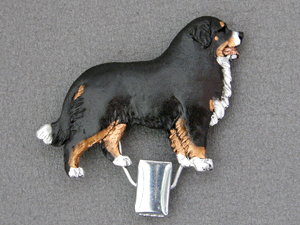 Bernese Mountain Dog - Number Card Clip