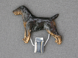German Hunt Terrier - Number Card Clip