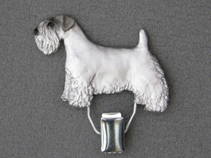 Sealyham Terrier - Number Card Clip
