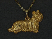 Skye Terrier - Pendant Figure