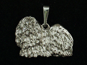 Shih-tzu - Pendant Figure Silver