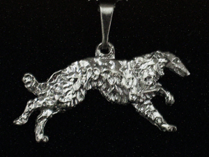 Barsoi - Pendant Figure Silver