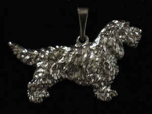 Basset Griffon Vendéen - Pendant Figure Silver