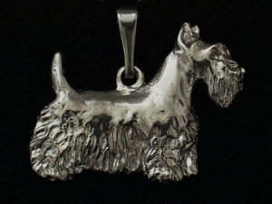 Scotish Terrier - Pendant Figure Silver