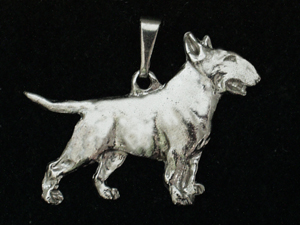 Bullterrier - Pendant Figure Silver