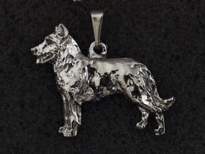 Beauceron - Pendant Figure Silver