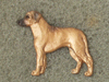 Rhodesian Ridgeback - Pin Figure