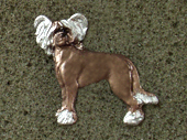 Chinese Crested Dog - Pin Figure