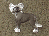 Chinese Crested Dog - Pin Figure