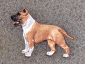 American Staffordshire Terrier - Pin Figure
