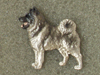 Norwegian Elkhound - Pin Figure