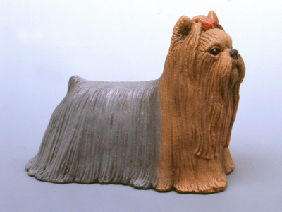 Yorkshire Terrier - Sandstone Small Statue