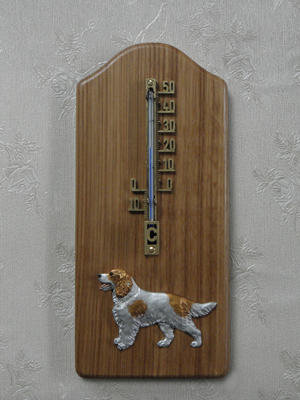 Welsh Springer Spaniel - Thermometer Rustical