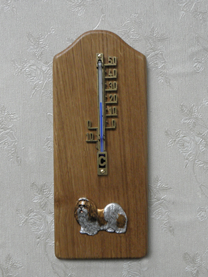 Shih-tzu - Thermometer Rustical