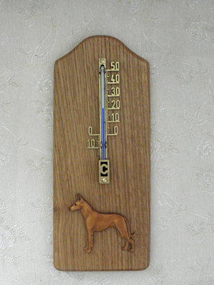 Pharaoh Hound - Thermometer Rustical