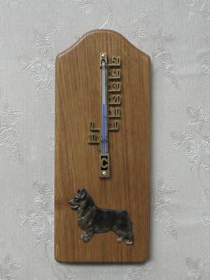 Swedish Vallhund - Thermometer Rustical