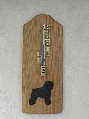 Bouvier des Flandres - Thermometer Rustical