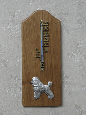 Poodle Baby - Thermometer Rustical