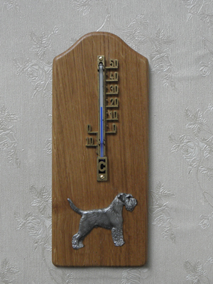 Schnauzer - Thermometer Rustical