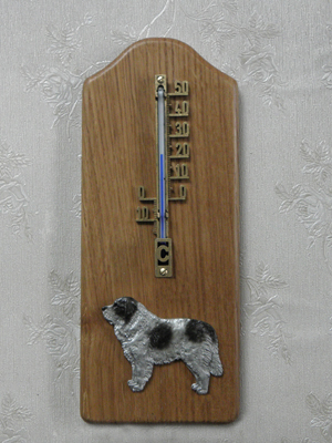 Pyrenean Mastiff - Thermometer Rustical