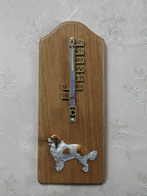 Kooikerhondje - Thermometer Rustical