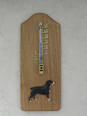 Entlebuch Mountain Dog - Thermometer Rustical