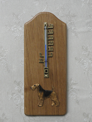 Welsh Terrier - Thermometer Rustical