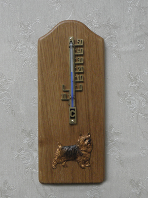 Australian Terrier - Thermometer Rustical