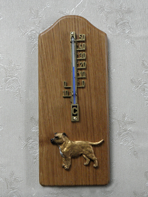 Staffordshire Bullterrier - Thermometer Rustical