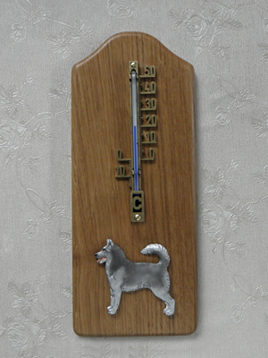 Siberian Husky - Thermometer Rustical