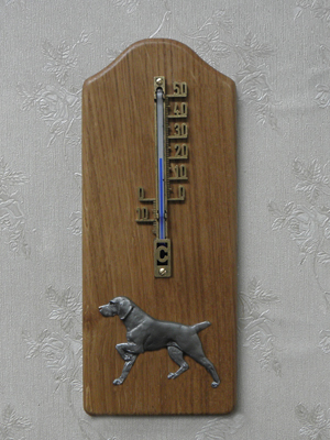 Weimaraner - Thermometer Rustical