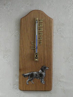 Münsterländer Small - Thermometer Rustical